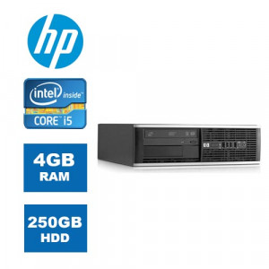 HP SQR PC 6200 SFF, i5-2400, 4GB, 250GB HDD, DVD-RW, Βαμμένο PC-368-SQR